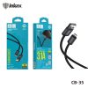 ΚΑΛΩΔΙΟ CB-35 IP 2m 3,1A 60W (Black)
