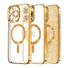 θΗΚΗ  LUXURY  MAGSAFE IPHONE 14 PRO MAX GOLD
